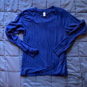 Athleta Girl Navy Lightweight Sweatshirt